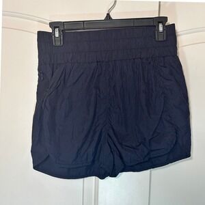 Kinesis Windrunner Running Shorts Active Stretch Moisture‎ Wicking Navy Blue S